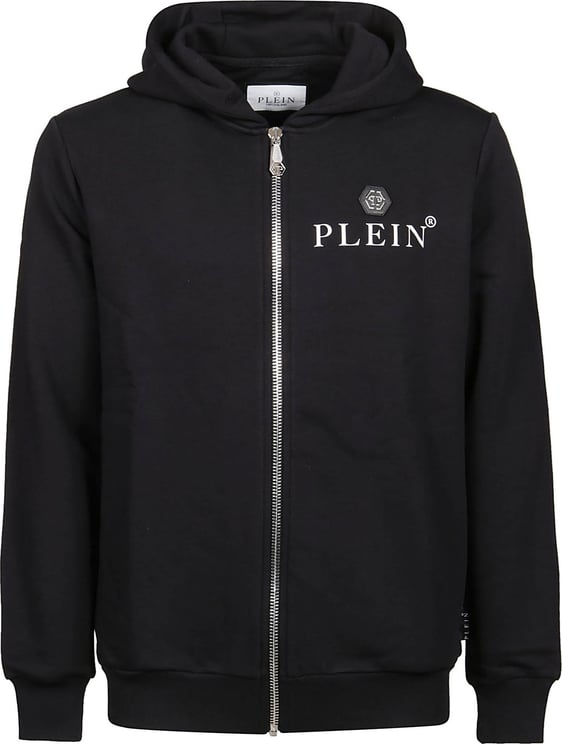 Philipp Plein Sweatshirt Hexagon Black Zwart