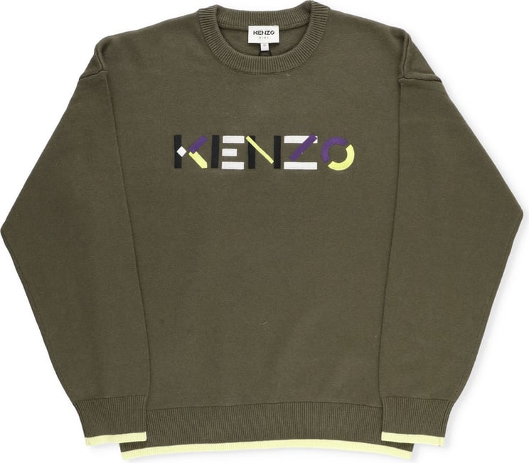 Kenzo Sweaters Kaki Groen