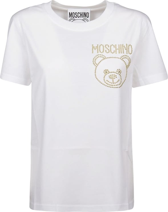 Moschino Moschino Couture Teddy Studs T-Shirt Roze