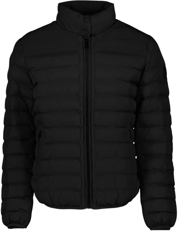 Airforce Hooded Padded Jacket Zwart