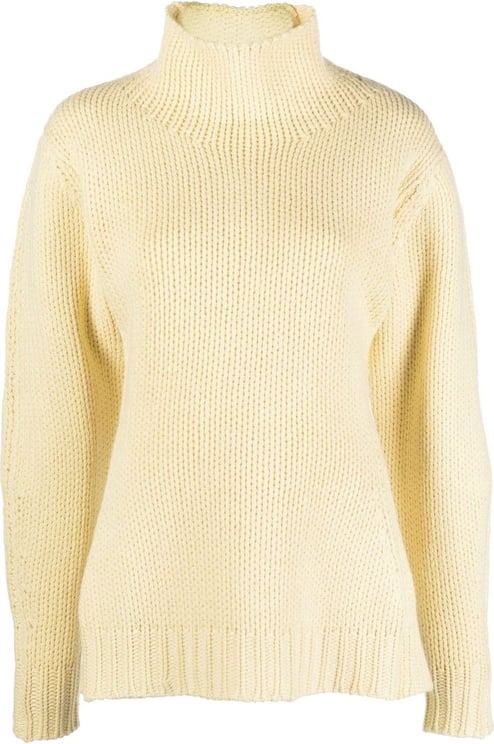 Jil Sander Sweaters Yellow Geel