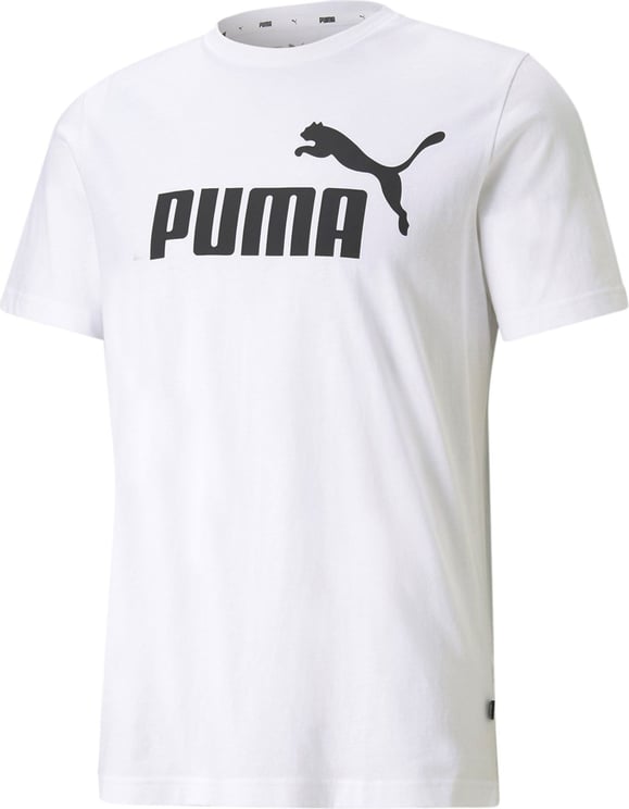 Puma T-shirt Man Ess Logo Tee 586666.02 Wit