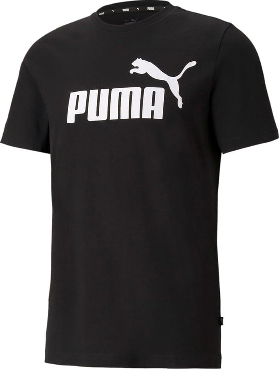 Puma T-shirt Man Ess Logo Tee 586666.01 Zwart