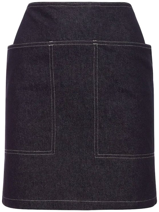 Max Mara Max Mara Umbria Denim Skirt Blauw