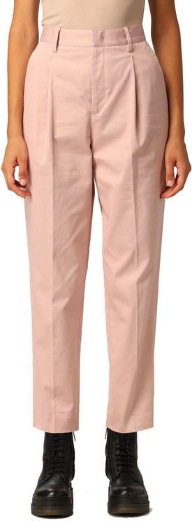 Valentino Valentino High Waist Trousers Roze