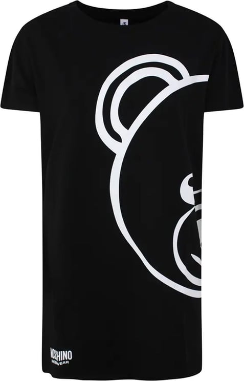 Moschino Moschino Underwear Bear Logo T-Shirt Zwart