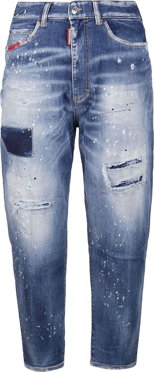 Dsquared2 Sasoon Jeans Blue Blauw