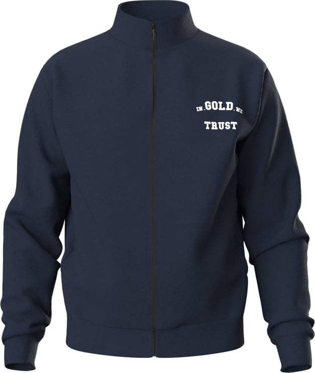 In Gold We Trust The Crocodile Total Eclipse Blauw