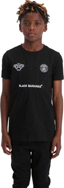 Black Bananas Jr. F.c. Basic Tee | Black Zwart