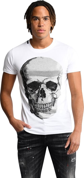 My Brand original skull t-shirt Wit