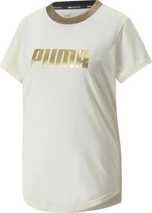 Puma T-shirt Woman Deco Glam Ss Tee 522381.65 Wit