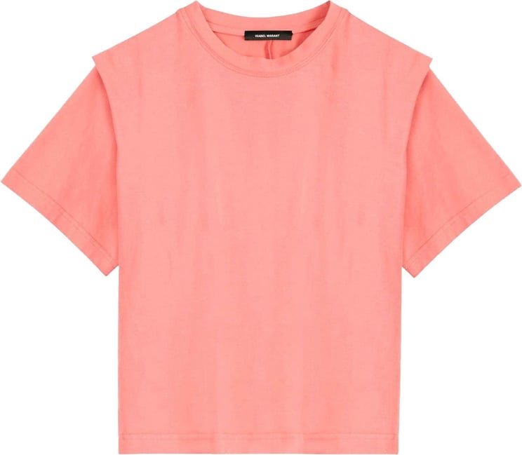 Isabel Marant Isabel Marant Etoil Zelitos Cotton T-Shirt Roze