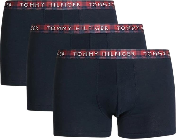 Tommy Hilfiger 3-Pack Trunk Printed Boxers Rood