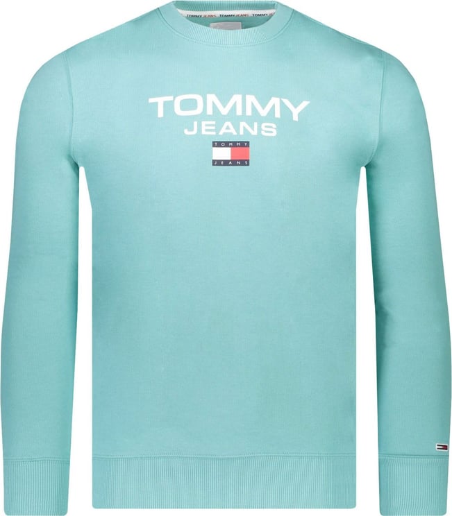 Tommy Hilfiger Sweater Turquoise Blauw