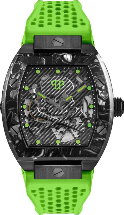 Philipp Plein PWBAA1022 The $keleton Sport Master horloge 44 mm Zwart
