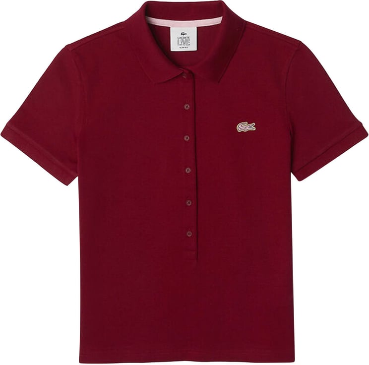 Lacoste Polo Woman Pf1481-476 Rood