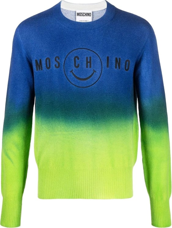 Moschino Sweaters Green Green Groen