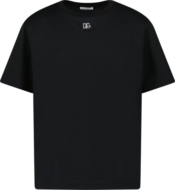 Dolce & Gabbana Dolce & Gabbana L5JTKT G7I4L kinder t-shirt zwart Zwart