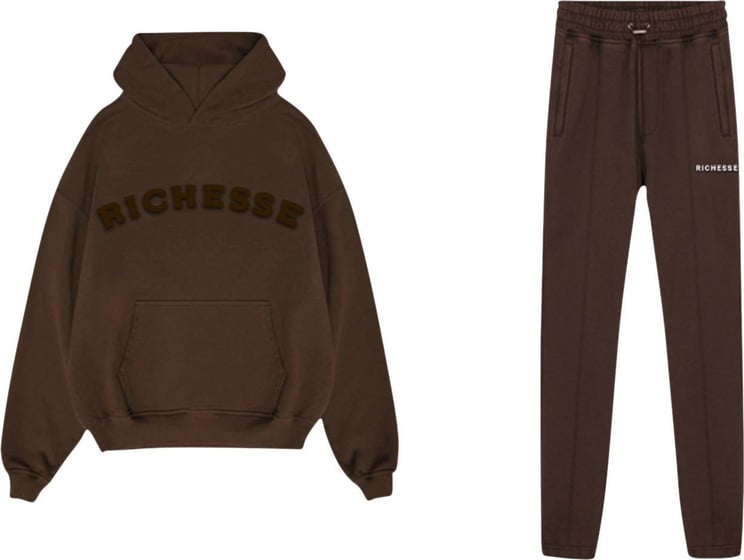 Richesse Base Tracksuit Coffee Bruin
