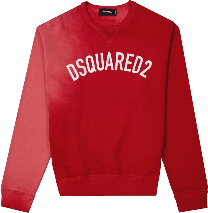 Dsquared2 Dsquared2 Cotton Logo Sweatshirt Rood