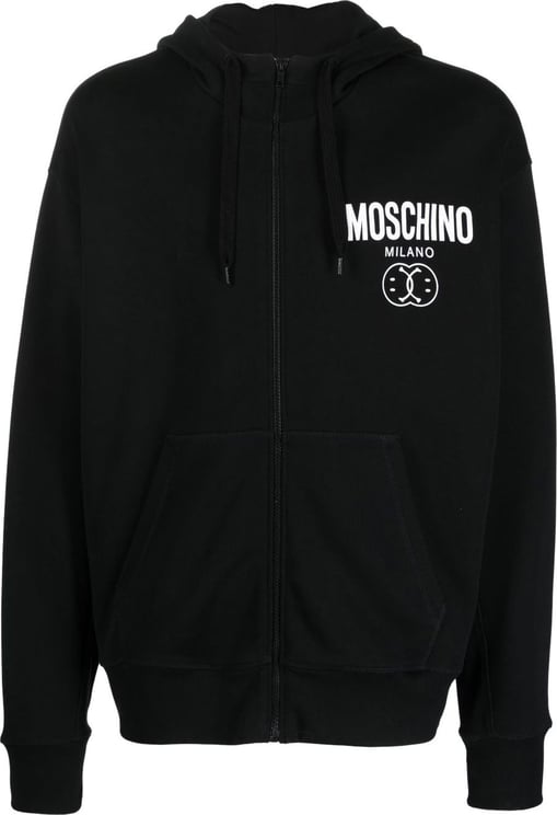 Moschino Sweaters Black Black Zwart