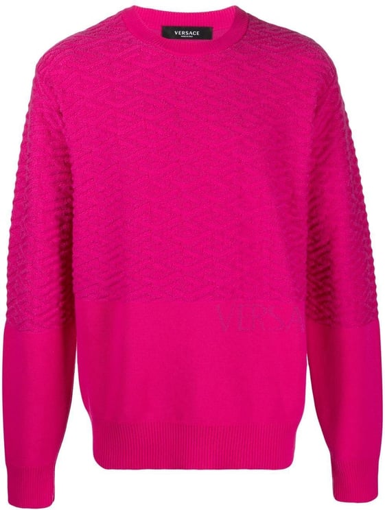Versace Sweaters Purple Paars