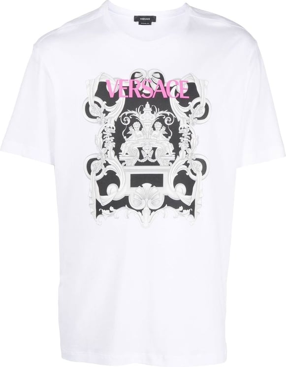 Versace T-shirts and Polos White White Wit