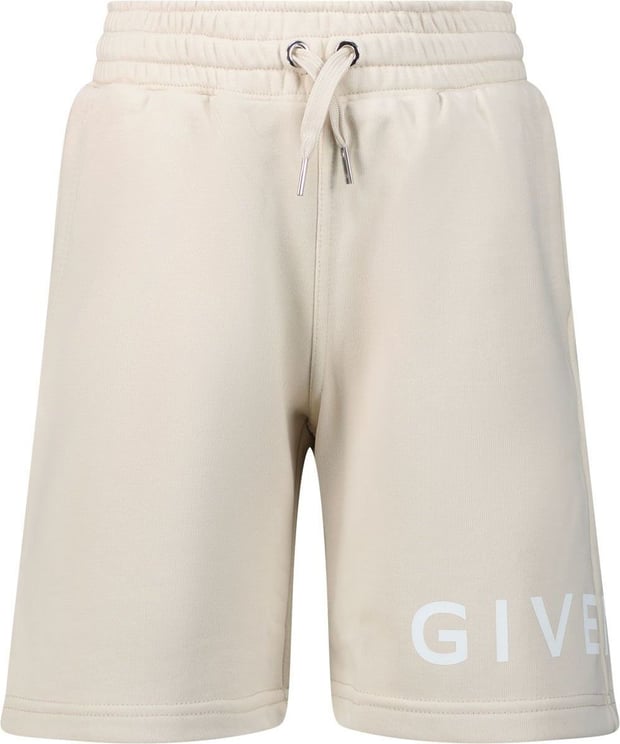 Givenchy Givenchy H24210 kinder shorts zand Bruin