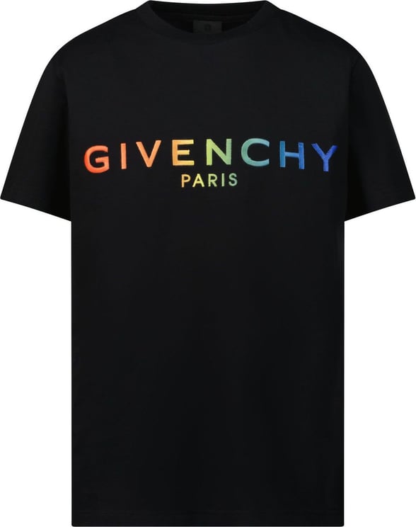 Givenchy Givenchy H25412 kinder t-shirt zwart Zwart