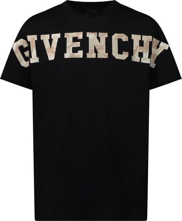 Givenchy Givenchy H25410 kinder t-shirt zwart Zwart