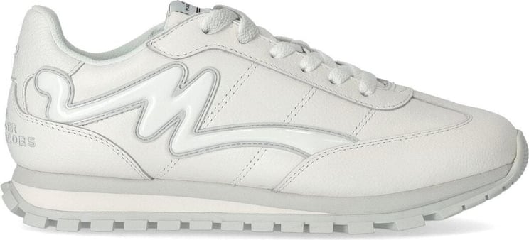 Marc Jacobs The Leather Jogger White Sneaker White Wit