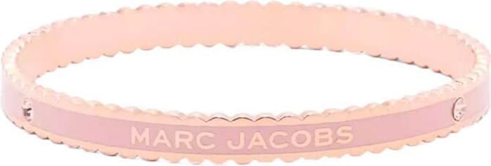 Marc Jacobs The Medallion Scalloped Rose Gold Bracelet Pink Roze