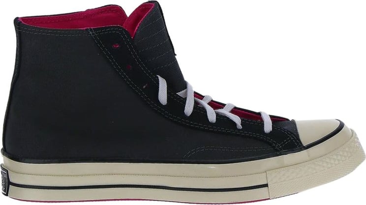 Converse Smoke Grey And Pink Cotton Sneakers Grijs