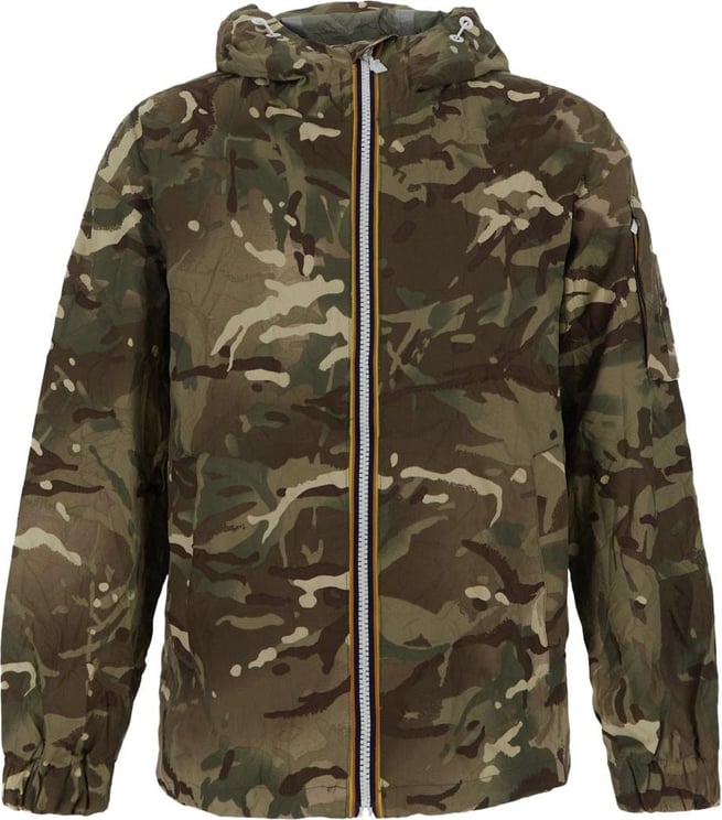 K-WAY Claudel Military Jacket Groen
