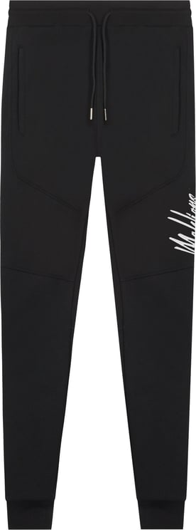 Malelions Multi Trackpants - Black/Off-White Zwart