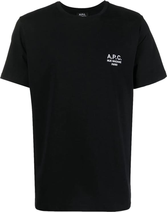 A.P.C. A.P.C. T-shirts and Polos Black Zwart