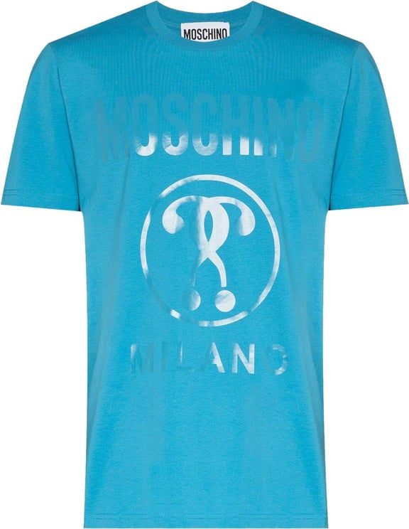 Moschino Moschino T-shirts and Polos Blue Blauw