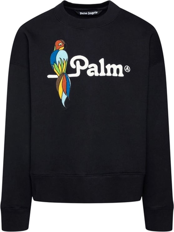 Palm Angels Palm Angels Cotton Sweatshirt Zwart