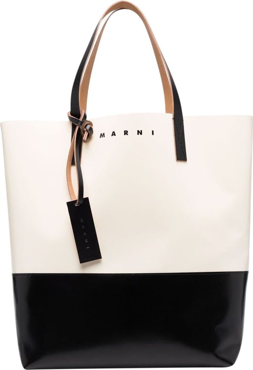 Marni Tribeca Shopping Bag Zwart