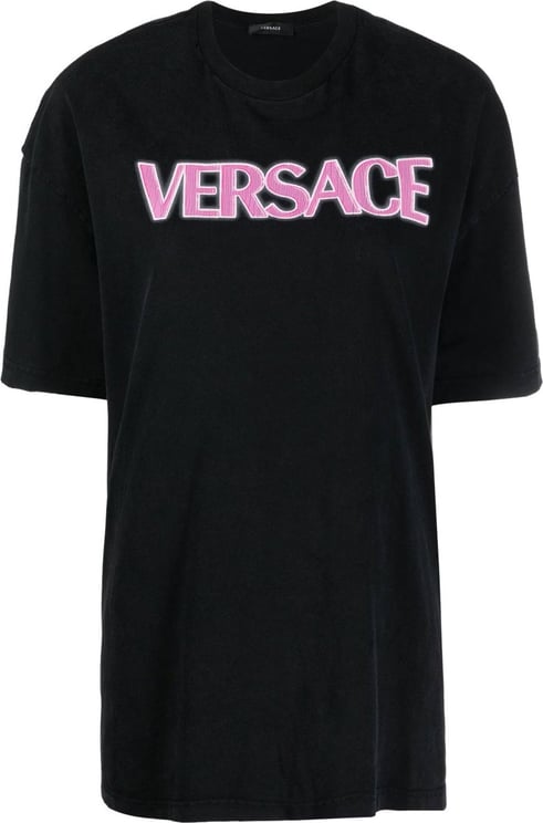 Versace Top Black Zwart