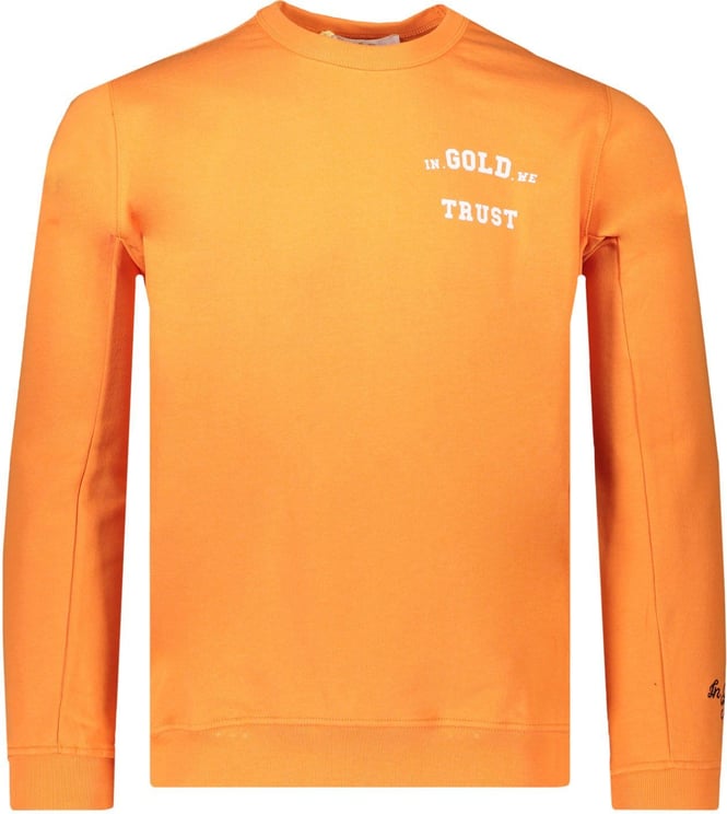 In Gold We Trust Sweater Oranje Oranje