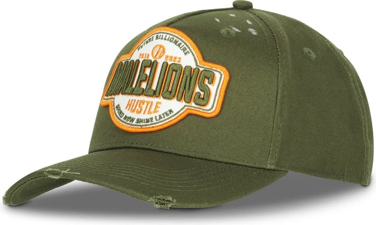 Malelions Men Baseball Patch Cap - Army Groen