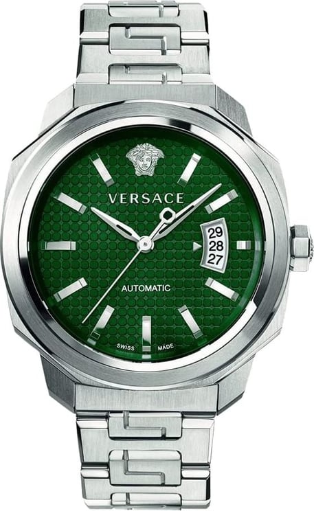 Versace VEAG00122 Dylos automatisch horloge 42 mm Groen
