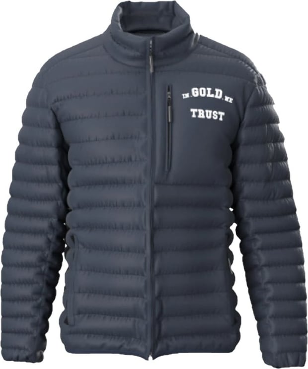 In Gold We Trust KIDS The K1 Jacket Total Eclipse Blauw