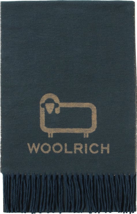 Woolrich Scarfs Blue Blauw