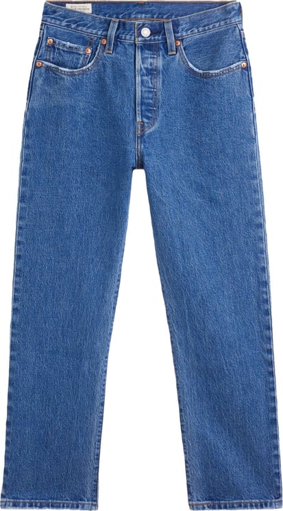 Levi's Jeans Woman ® Red 501 Crop- Jazz Pop 36200-0225 Blauw