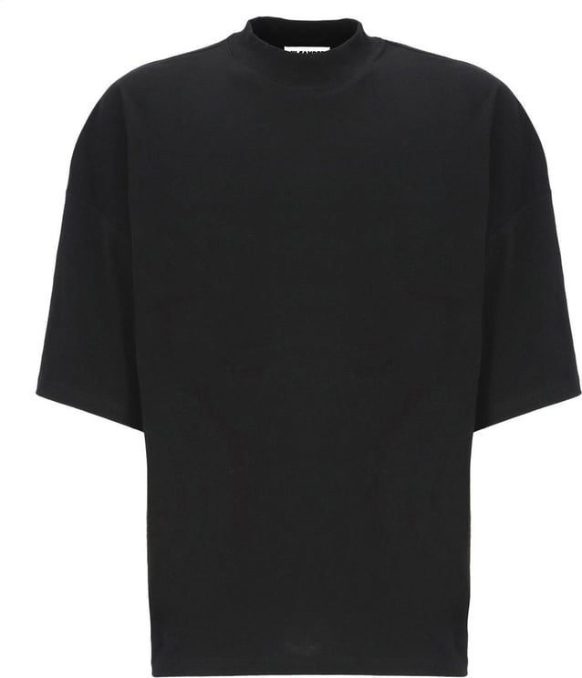 Jil Sander T-shirts And Polos Black Zwart