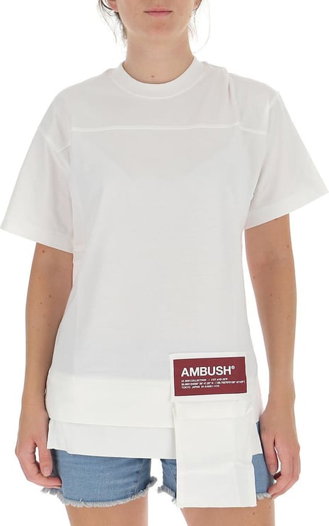 AMBUSH T-shirt Woman Clothing Wit
