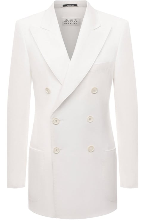 Maison Margiela Maison Margiela Cotton Blazer Wit