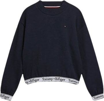 Tommy Hilfiger Tommy Tape Sweater Blauw